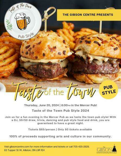 Taste of the Town Pub Style 2024