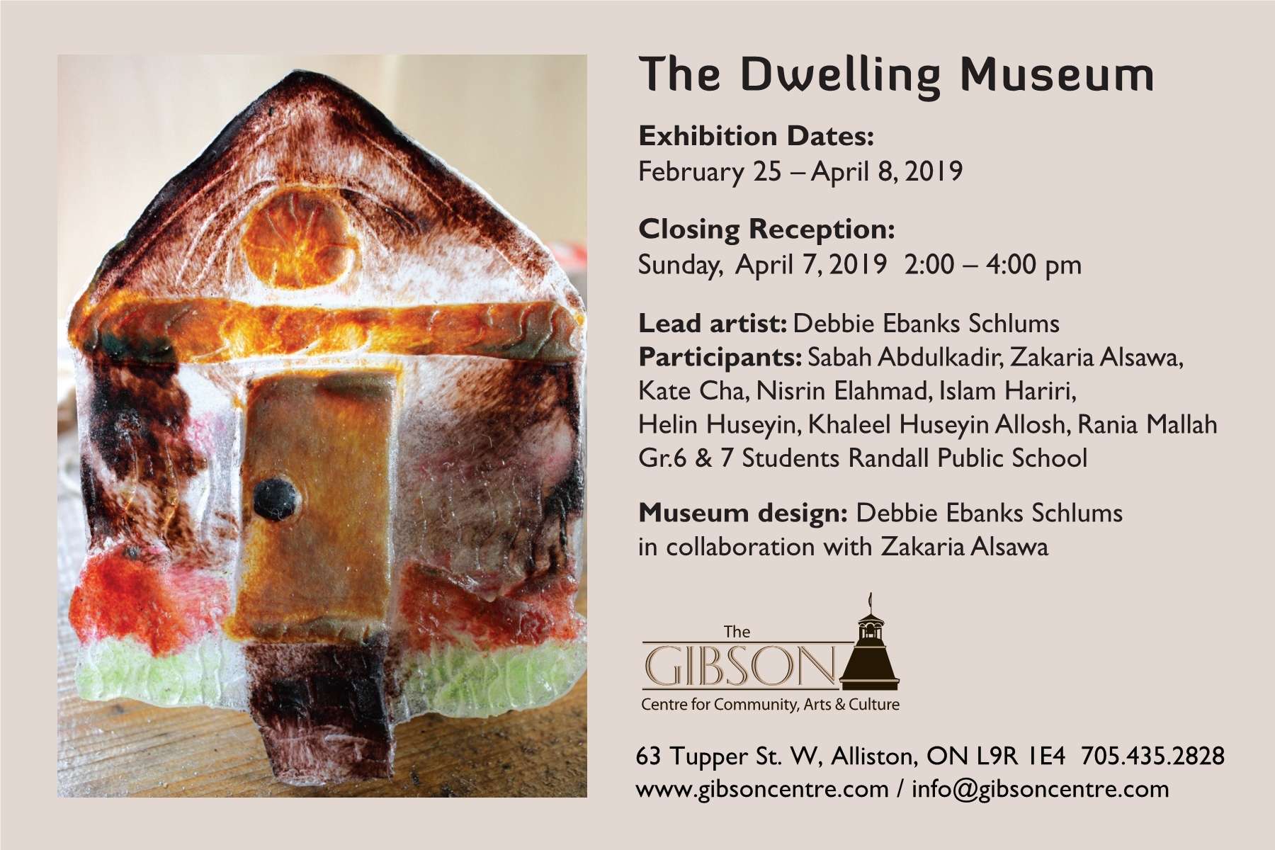 The Dwelling Museum - Invitation 