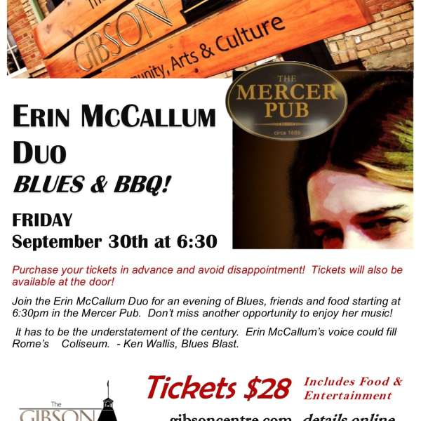 Mercer Pub Night - FRIDAY Sept 30th