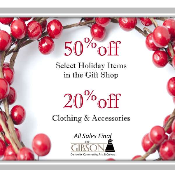 Gift Shop Sale from January 8, 2020