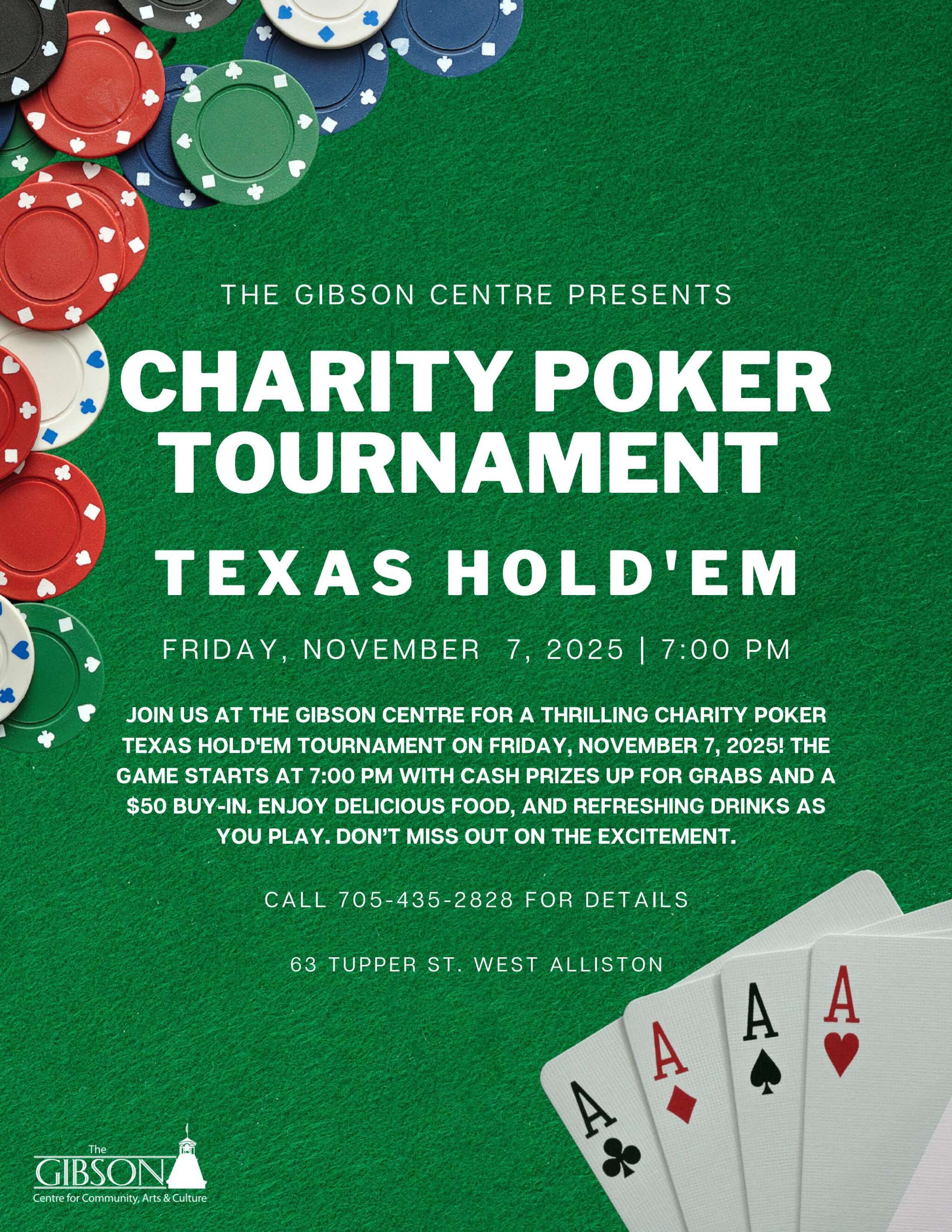 Charity Poker Tournament - November 2025