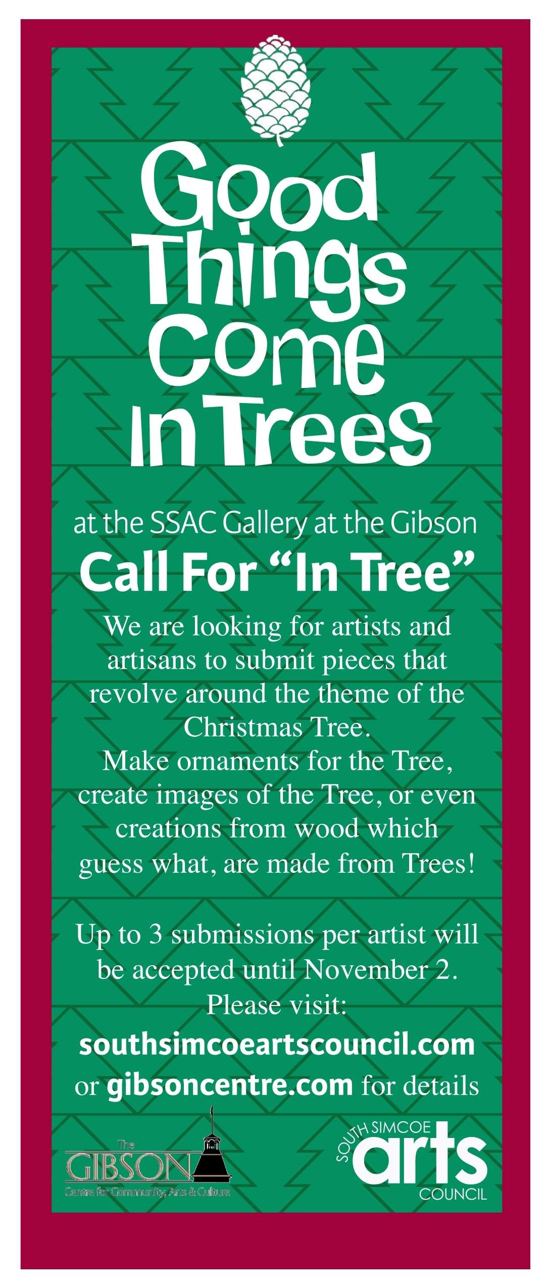Good Things Come in Trees - Call for Entry