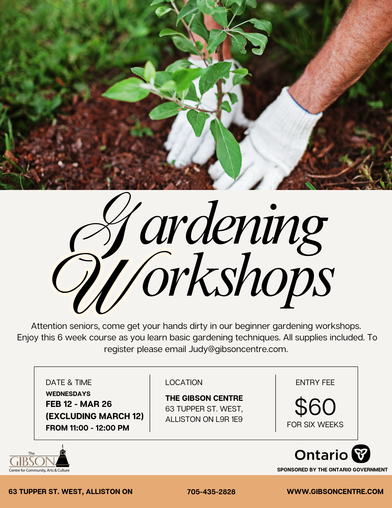 Gardening Workshops for Seniors