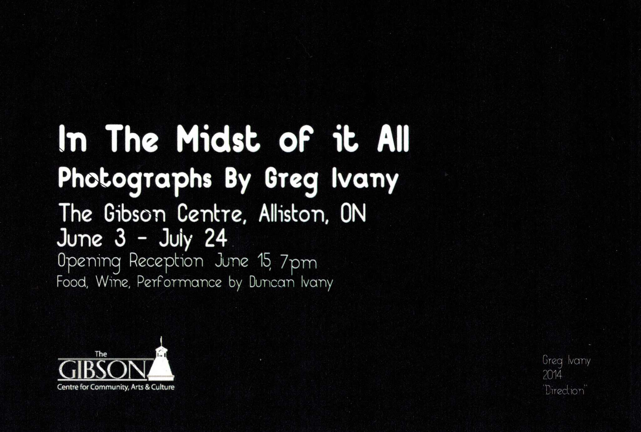 In The Midst of it All - Opening Reception
