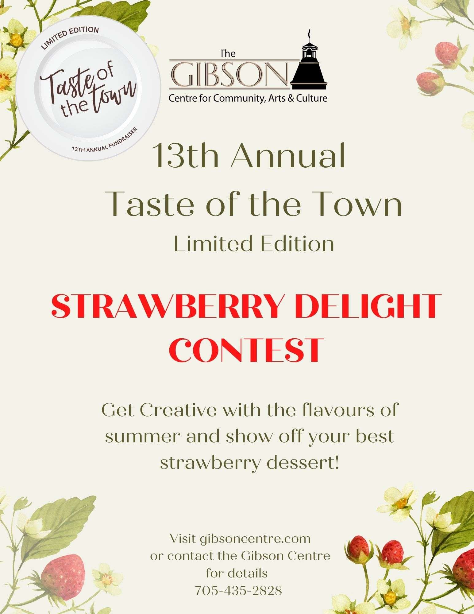 Taste of the Town Strawberry Delight Contest