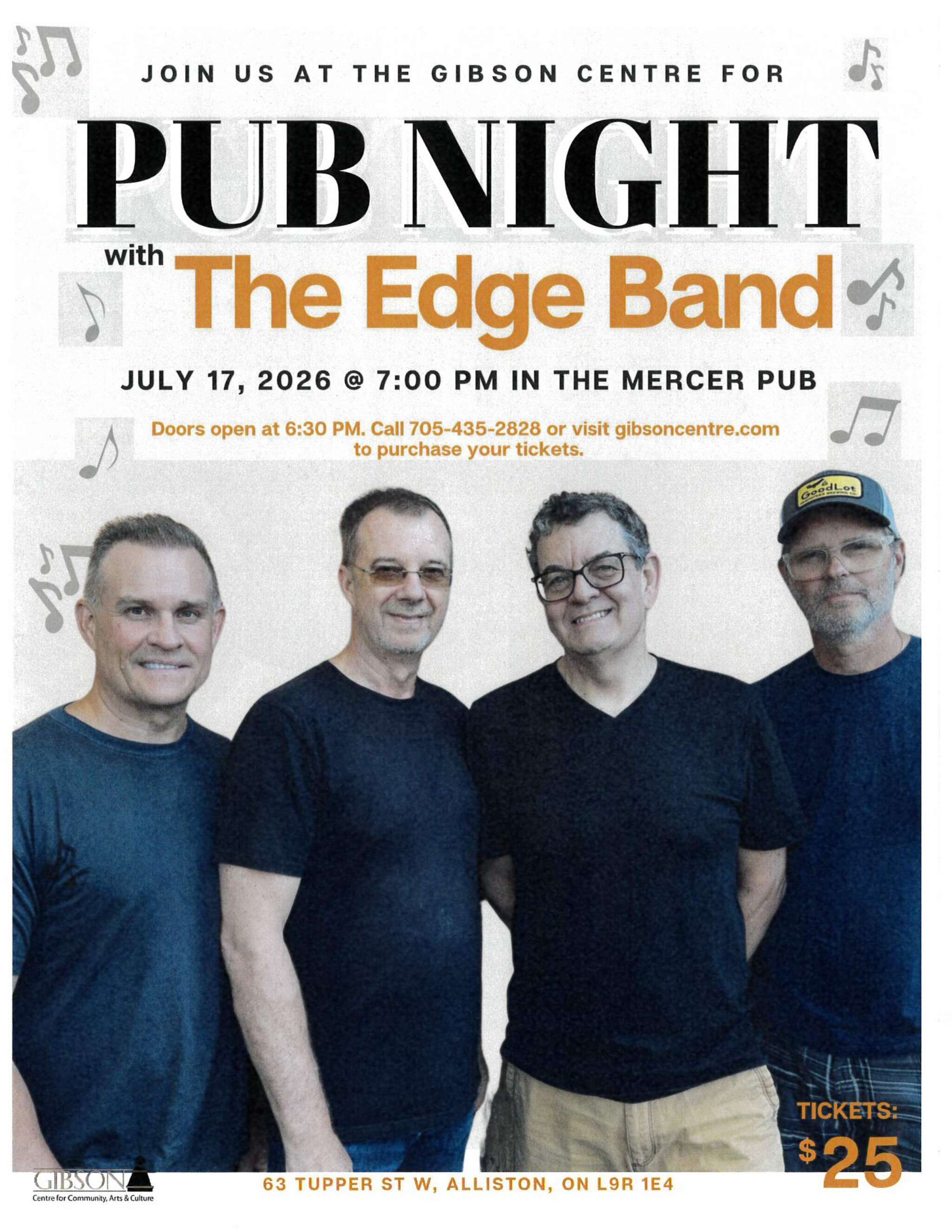 Pub Night with The Edge Band