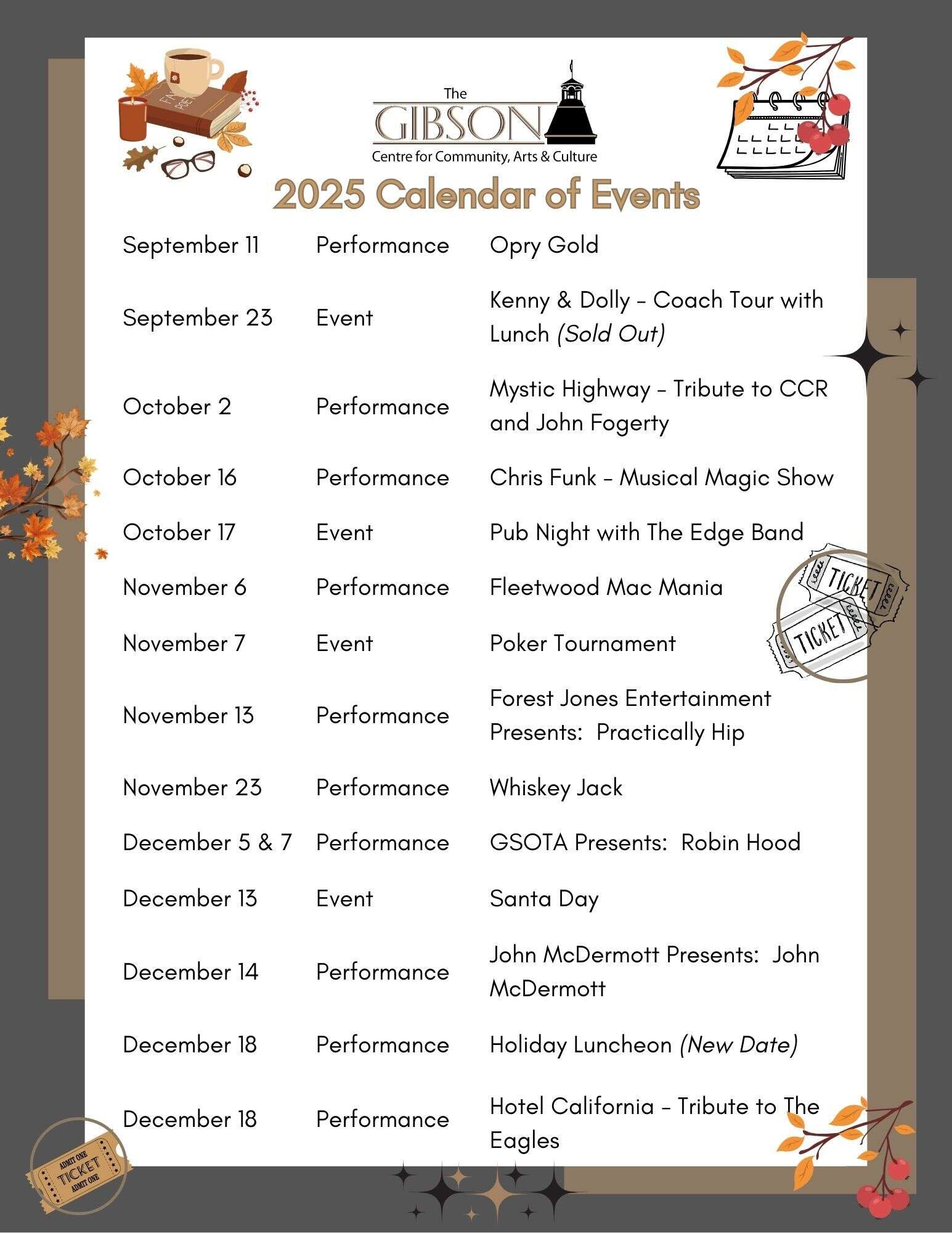 Our Events