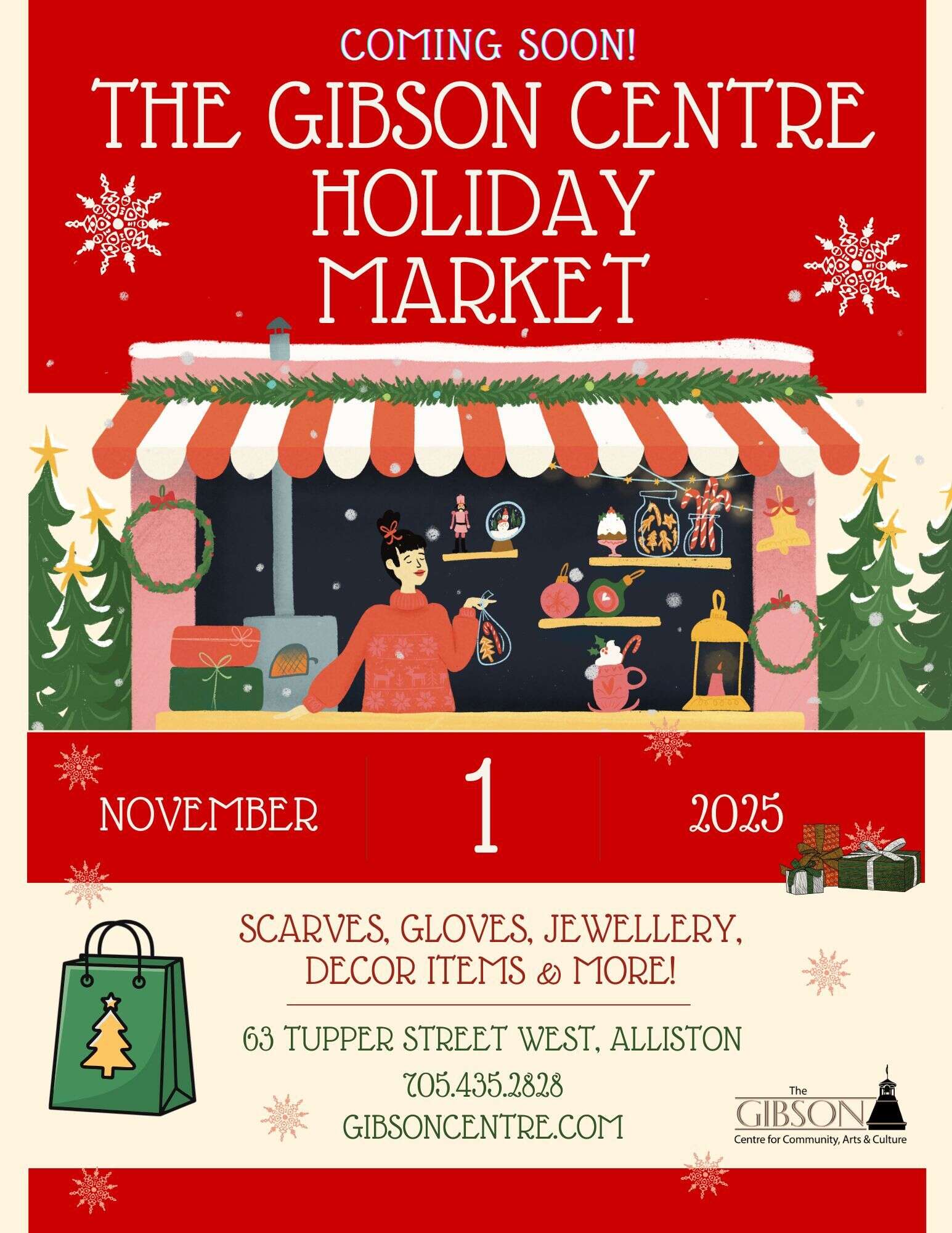 The Gibson Centre Holiday Market 2025