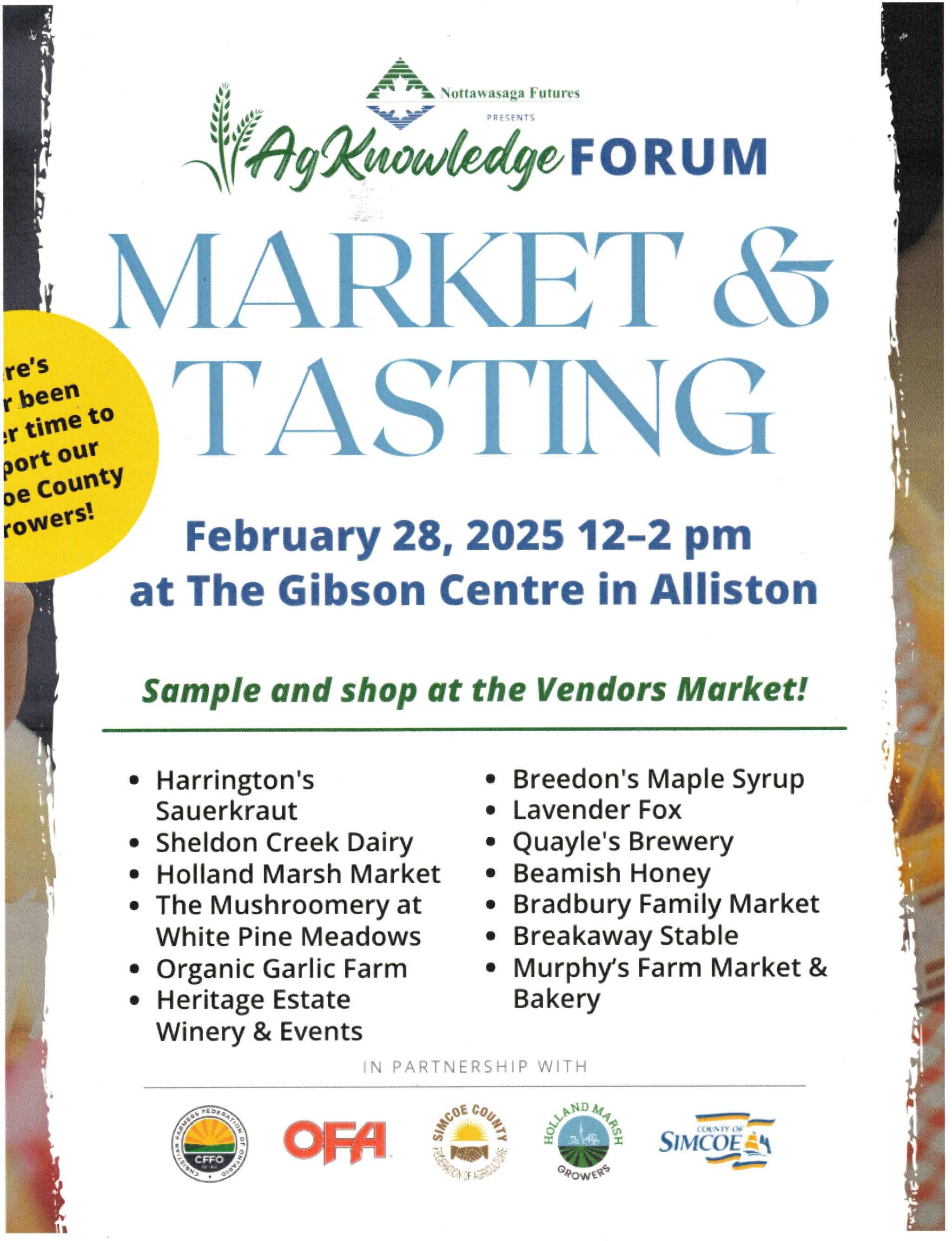 Ag Knowledge Forum at the Gibson Centre