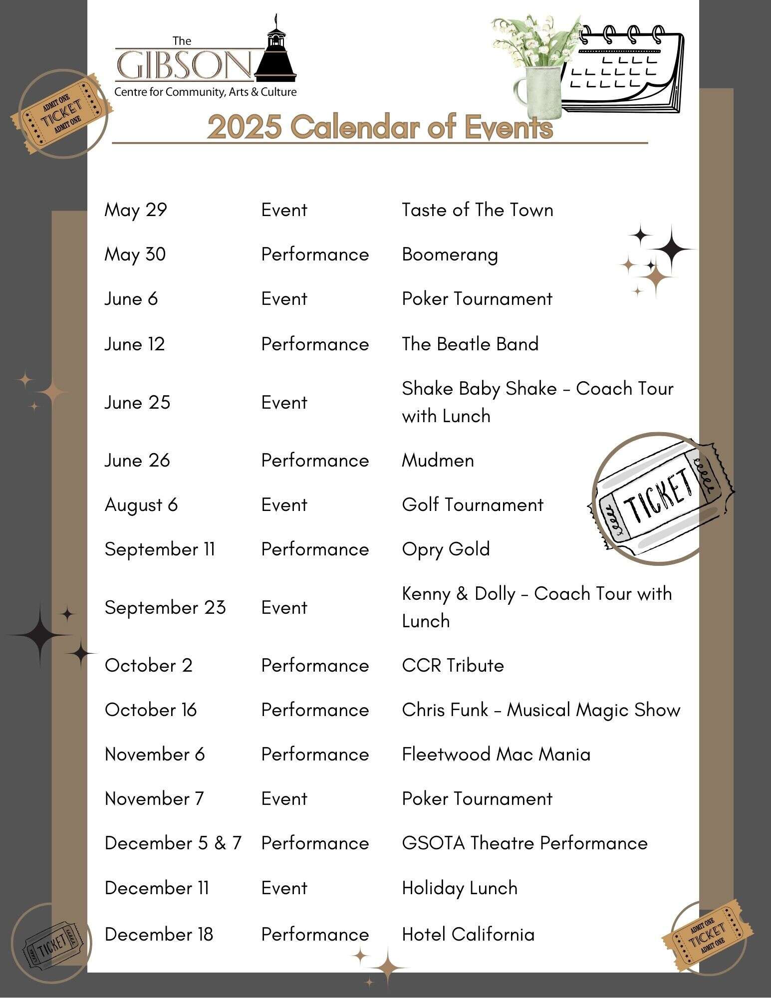 Our Events