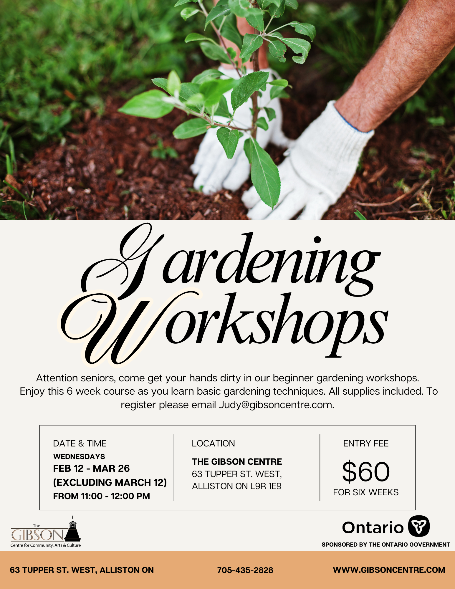 Cooking Workshops for Seniors SOLD OUT