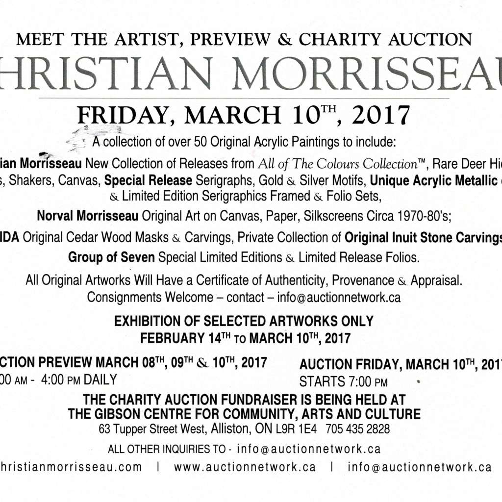 Meet The Artist, Preview & Charity Auction